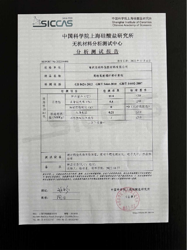 分析测试报告